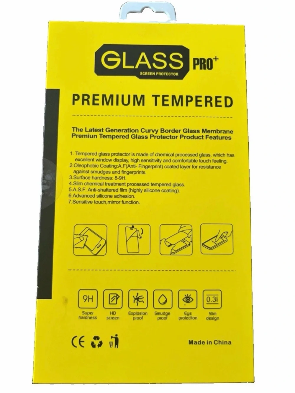 Glass Screen Protector Pro+ for iPhone 17 Pro Max factory sealed